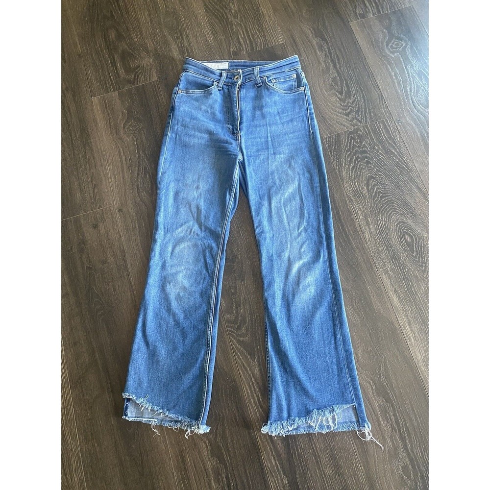 Rag & Bone Casey High-Rise Ankle Flare Sz 25 Women’s Jeans